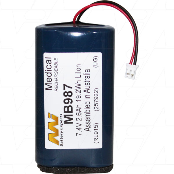 MI Battery Experts MB987 Medical Battery suitable for Orascoptic Zeon